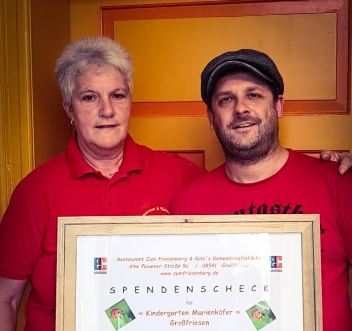 Die Marienkäfer sagen Danke
